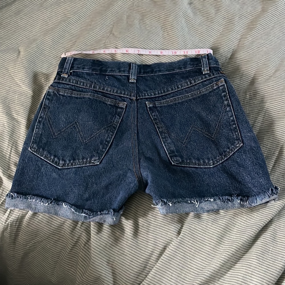 Wrangler shorts 13 inches across waist